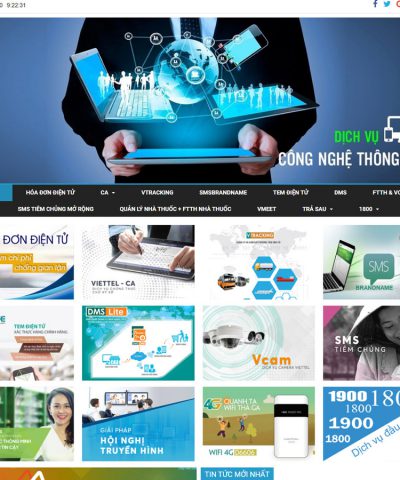Theme dịch vụ Viettel