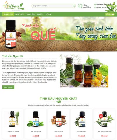 Theme wordpress thực phẩm chức năng 8