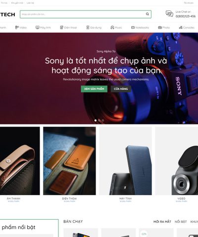 Theme wordpress đồ công nghệ 02